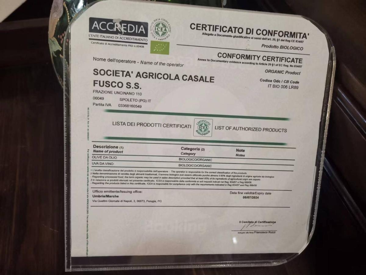 Casale Fusco Βίλα Σπολέτο Εξωτερικό φωτογραφία